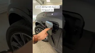 2023 BMW X5 xDr45e Hybrid - Carbon Black on Coffee w/ M-Sport
