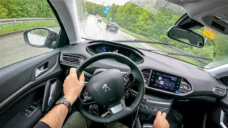 2021 Peugeot 308 [1.2 110 HP] | POV Test Drive #792 Joe Black