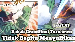 BABAK GRANDFINAL TURNAMEN TIDAK BEGITU MENYULITKAN