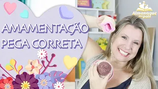 AMAMENTAÇÃO PEGA CORRETA: Como ajustar a PEGA DO BEBÊ PASSO A PASSO | Aleitamento Materno