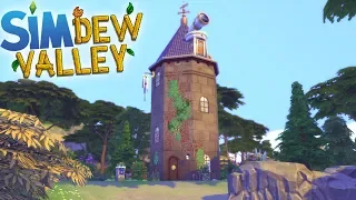 WIZARD'S TOWER | The Sims 4 - Stardew Valley Build Series | No CC 🧙‍♂️ ✨