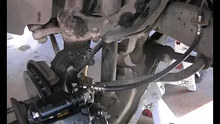 Brake Line Replacement   Front   1991 Toyota Pickup