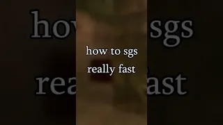 How To Sgs In Cs 1.6 Really Fast