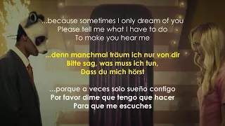 CRO - Traum (Lyrics - Text - Letra español)