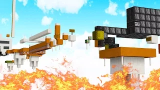 Minecraft CUSTOM PRESTONPLAYZ FIRE PARKOUR!