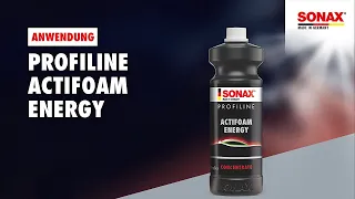 Anwendung SONAX PROFILINE ActiFoam Energy