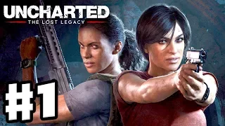 Uncharted: The Lost Legacy - Gameplay Walkthrough Part 1 - Chapter 1: Insurgency (PS4 Pro)