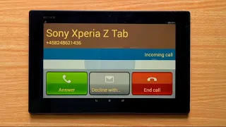 Sony Xperia Tab Z Fake incoming call,bootanimation,alarm ring & Clock Timer On