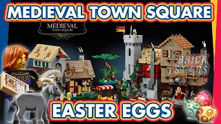 HIDDEN DETAILS in New LEGO Medieval Town Square