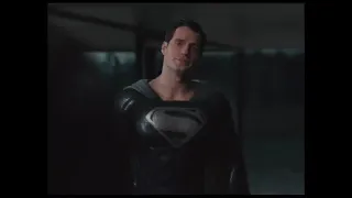 Black Man of Steel Suit Superman clip