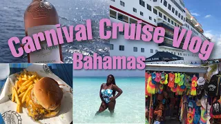 Cruise Vlog | Carnival Elation | Bahamas (Freeport + Bimini)🛳️🏝️