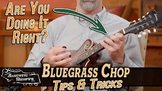 Learn The Bluegrass Chop In Less Than 4 Minutes! | Tips & Tricks