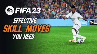 FIFA 23 THE ONLY 7 SKILL MOVES YOU NEED! BEST SKILL MOVES TUTORIAL | Playstation & Xbox