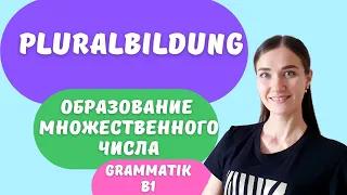 Pluralbildung. Образование множественного числа существительных в немецком языке.