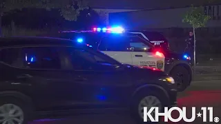 Raw video: Pedestrian hit, killed by HPD patrol vehicle