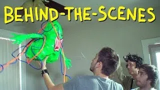 Ghostbusters Trap Slimer - Homemade (Behind The Scenes)