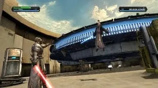 Star Wars the Force Unleashed - Lord Starkiller vs Boba Fett, Obi Wan Kenobi & Obi Wan's Ghost HD