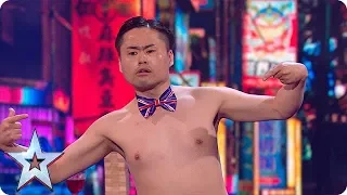 Brace yourselves - Mr Uekusa’s act is about to get even more BONKERS! | Semi-Finals | BGT 2018