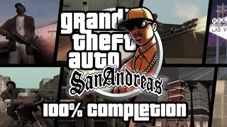 GTA San Andreas 100% Completion - Full Game Walkthrough (2K 50fps) [Renderhook]