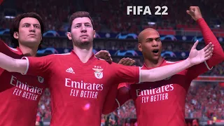 SL​ Benfica v Bayern München | UEFA Champions League | Gameplay, Full Match | Fifa 22