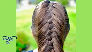 Dutch Woven Fishtail Braid