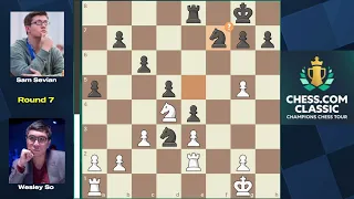 Wesley So vs Sam Sevian || Champions Chess Tour Chess.com Classic 2024