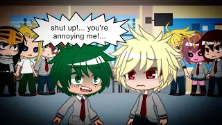 If Bakugou and Deku switched personalities... (BkDk AU) | BakuDeku | BNHA | Gacha Skit | HinaGach