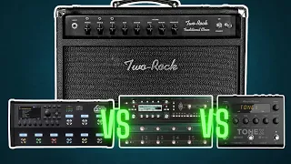 Comparing the Fractal, Kemper, & Tonex | Two Rock Traditional Clean Captures