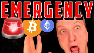 BITCOIN, ETHEREUM & CRYPTO: INSANE EMERGENCY!!!!!!!!!!!!!!