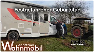 Wohnmobil festgefahren. Mein etwas anderer Geburtstag. ❤️❤️❤️lichen Dank an den Chef und die Gäste.