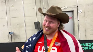 Blood Clots Don't Stop Ryan Crouser From Breaking World Champs Shot Put Record