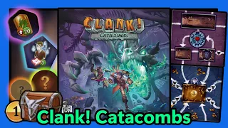 Clank! Catacombs Review (vs. Clank! Vanilla, Clank! in space and Clank! Legacy)