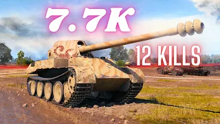 Rheinmetall Skorpion G - 12 Kills 7.7K Damage  World of Tanks Replays