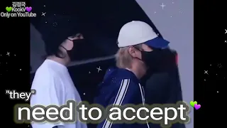 Taekook moments that "They" need to accept