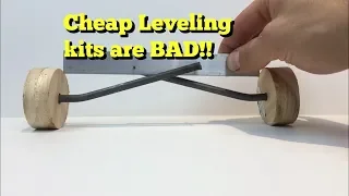 Never Use Cheap Leveling Kits (I-Beam) | 95 Ford F150