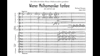 Strauss - Vienna Philharmonic Fanfare [score]