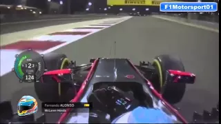 F1 Bahrain 2015 Fernando Alonso Qualifying Lap Onboard Q2