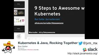 [ENGLISH] Kubernetes & Java rocking together, feat. Burr Sutter. INTRO in spanish