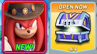 Sonic Forces - Series Knuckles Encida Warrior New Character Coming Soon - Open Platinum Chest Game