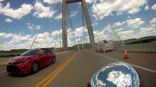 Let's Go - Crossing William H. Harsha Bridge