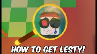 HOW TO GET THE SECRET SKIN LESTY IN ROBLOX GUESTY!