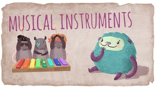 Learn musical instruments for kids with Flunkeblunk | for children | for toddlers