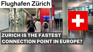 Zurich Airport (ZRH) Transfer Non-Schengen to Schengen Connection Procedure