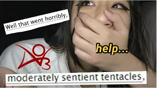 Reacting to AO3's strangest smut tags...