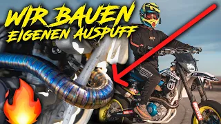 PROJEKT: Wir bauen SUPERMOTO Auspuff selber