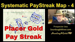 Gold Prospecting System Part 4 Placer Pay Streak Map