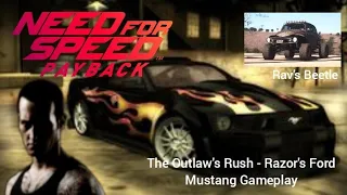 Need for Speed Payback - The Outlaw's Rush (Final race) With Razor's Ford mustang GT - Rav's Beetle