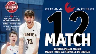 #CCAAmvb2023 Match 12 (Bronze) - VIU vs. Briercrest