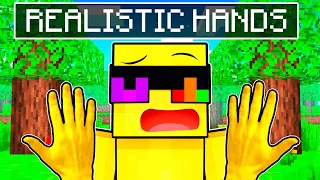 Sunny Has REALISTIC HANDS In Minecraft!