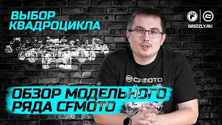 Выбор квадроцикла CFMOTO, обзор модельного ряда!